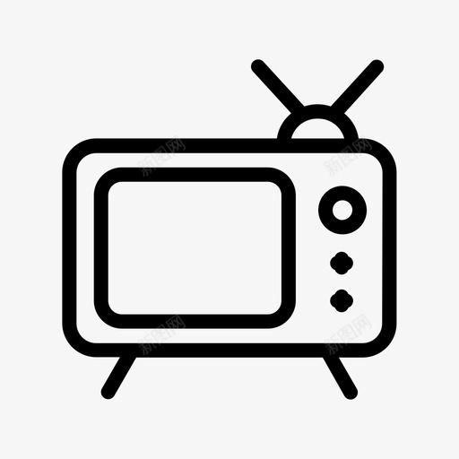 电视设备电子svg_新图网 https://ixintu.com 电视 设备 电子 creatype 电子电器 概述