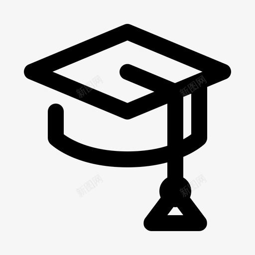 毕业生大学帽子svg_新图网 https://ixintu.com 毕业生 大学 帽子 摩托车 学校 学习 校队