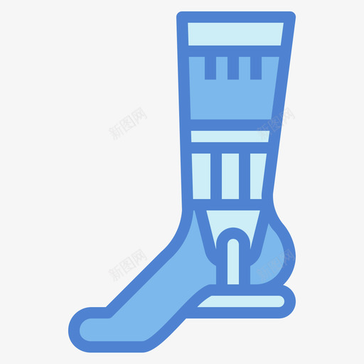 脚踝排球3蓝色svg_新图网 https://ixintu.com 脚踝 排球 蓝色