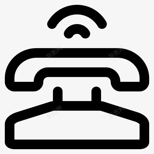信号旧电话联系人服务svg_新图网 https://ixintu.com 电话 信号 联系人 服务 支持 网络 办公室 电话线