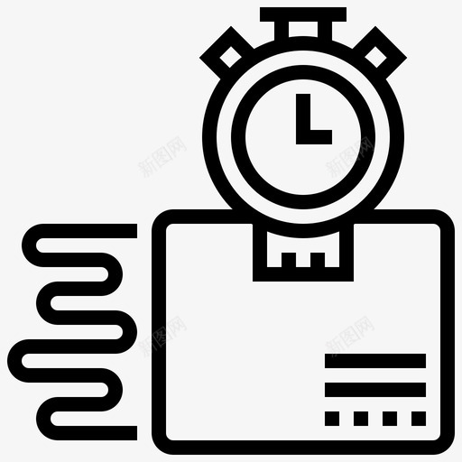 快运到达交货svg_新图网 https://ixintu.com 快运 交货 到达 时间 000007