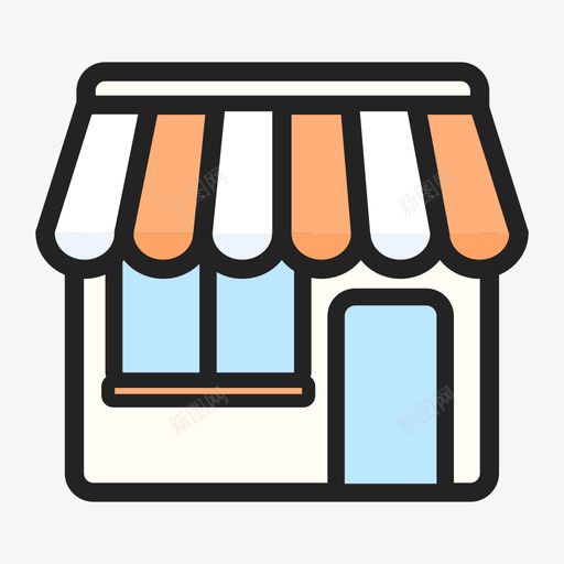 小卖部svg_新图网 https://ixintu.com 小卖部