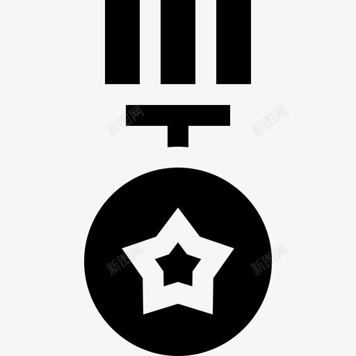 奖牌46号事件已填充svg_新图网 https://ixintu.com 奖牌 46号 事件 填充