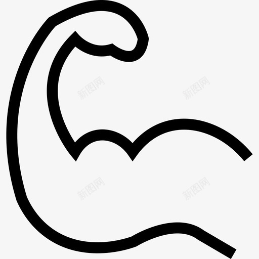 增肌svg_新图网 https://ixintu.com 增肌