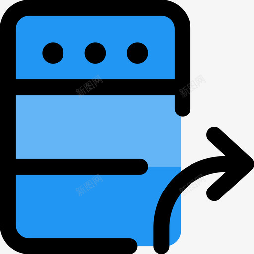 转发网络应用数据库4线性颜色svg_新图网 https://ixintu.com 转发 网络应用 数据库 线性 颜色