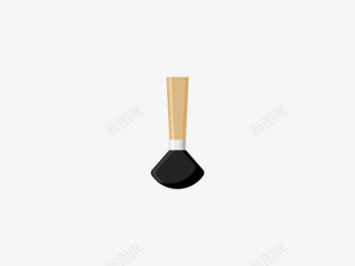 美甲工具灰尘刷svg_新图网 https://ixintu.com 美甲 工具 灰尘