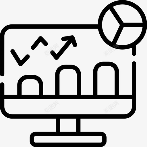 条形图财务214线性svg_新图网 https://ixintu.com 条形图 财务 线性