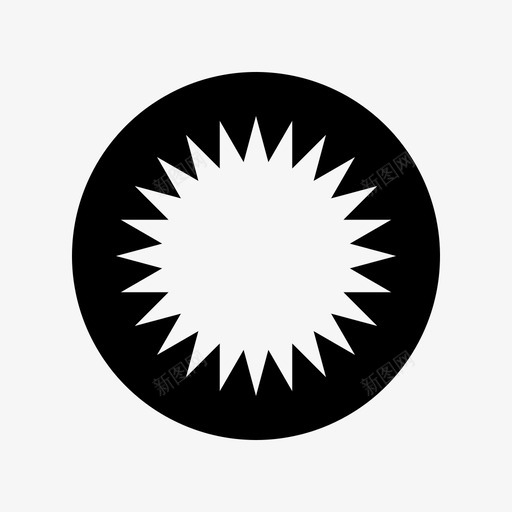 太阳徽章童子军奖章svg_新图网 https://ixintu.com 太阳 徽章 童子军 奖章 奖品 利器