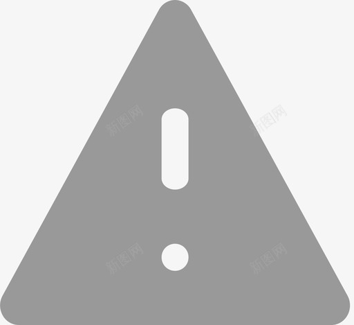 感叹号iconsvg_新图网 https://ixintu.com 感叹 叹号 icon