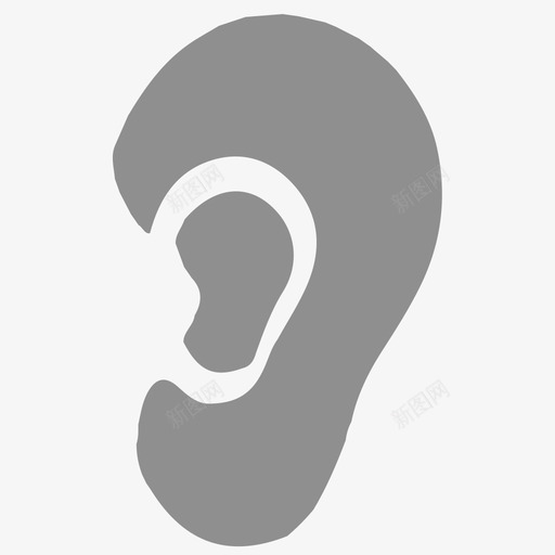 中医科耳流脓svg_新图网 https://ixintu.com 中医科 流脓