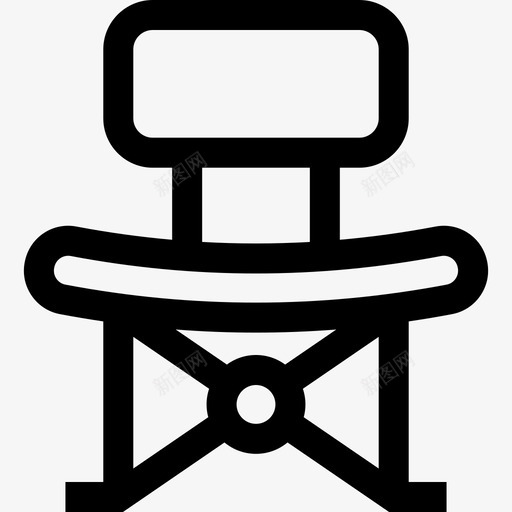 折叠椅钓鱼69直线型svg_新图网 https://ixintu.com 折叠 钓鱼 直线 线型