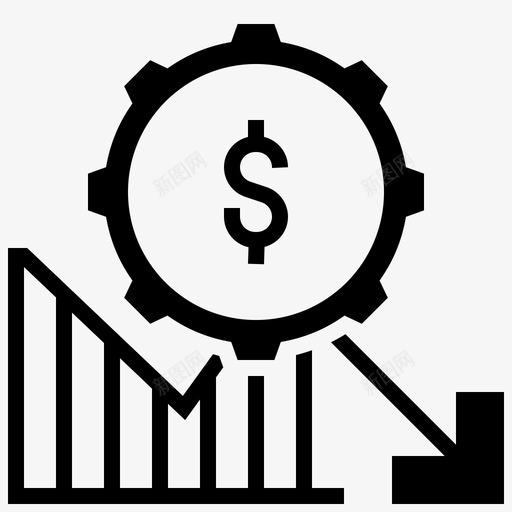折旧减少图表金融svg_新图网 https://ixintu.com 折旧 减少 图表 金融 衰退 经济 雕文