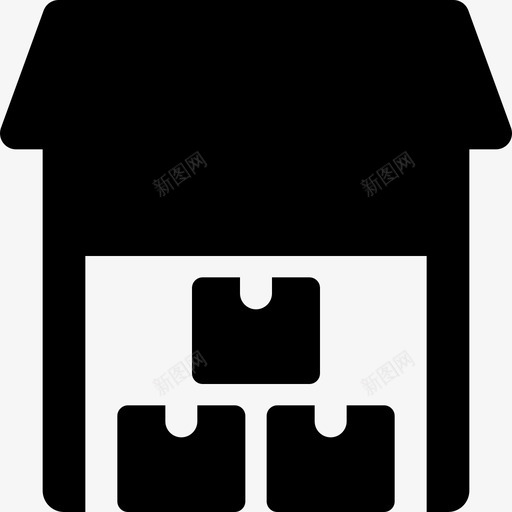 小屋仓库9已满svg_新图网 https://ixintu.com 小屋 仓库 已满