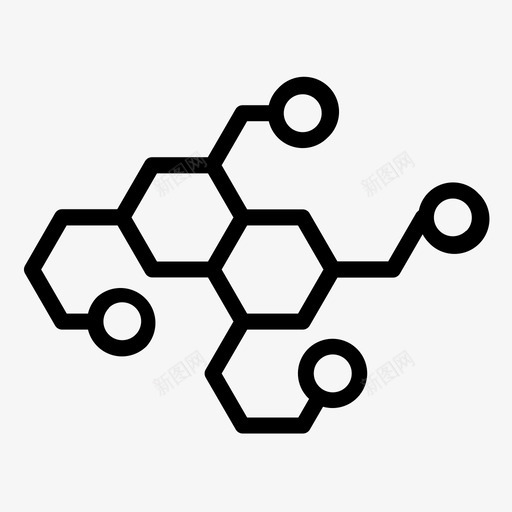 网络与科学生物血液svg_新图网 https://ixintu.com 网络 科学 生物 血液 图标 概述