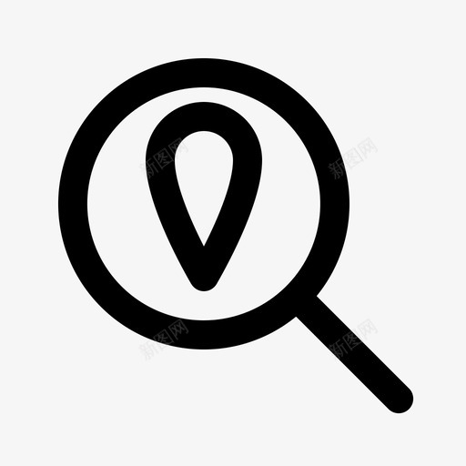 搜索位置查找gpssvg_新图网 https://ixintu.com 搜索 位置 查找 gps 导航 地图