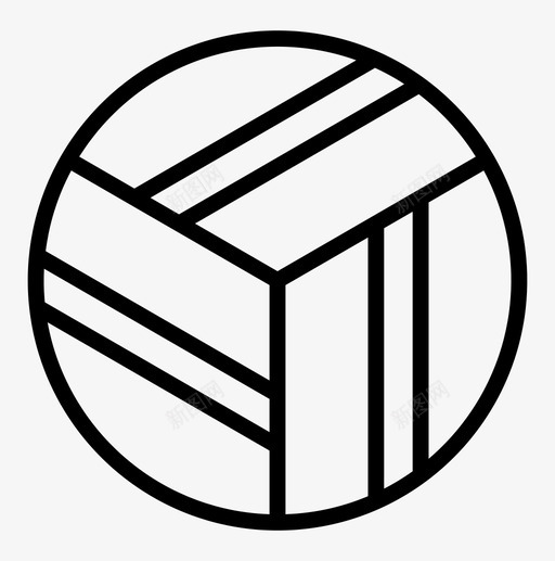 圆销轮圆交集svg_新图网 https://ixintu.com 圆销轮 交集 加载 旋转 六角形 菱形 解构