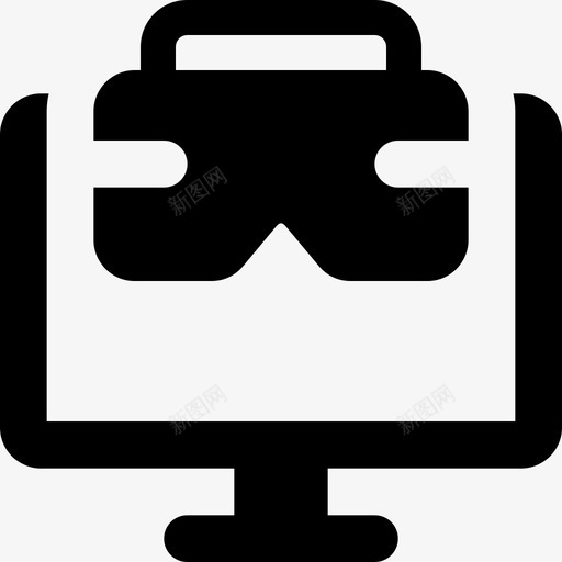 Vr游戏虚拟现实128填充svg_新图网 https://ixintu.com Vr 游戏 虚拟现实 填充