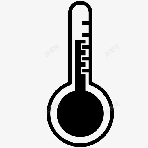 温度计热量测量svg_新图网 https://ixintu.com 温度计 热量 测量 温度 天气