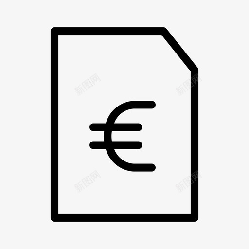 帐单业务财务svg_新图网 https://ixintu.com 财务 帐单 业务 发票 利润
