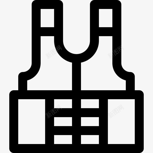 防弹背心抗议14直线型svg_新图网 https://ixintu.com 防弹 背心 抗议 直线 线型