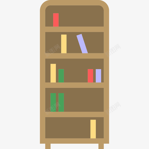 bookshelfsvg_新图网 https://ixintu.com bookshelf