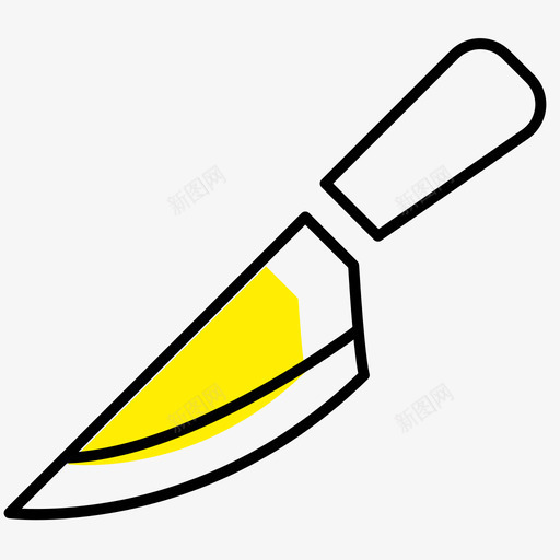 厨房厨具kitchen水果刀刀子knisvg_新图网 https://ixintu.com 厨房 厨具 kitchen 水果 刀子 kni