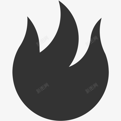 火苗svg_新图网 https://ixintu.com 火苗