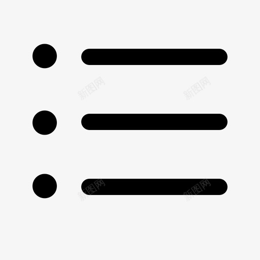bulletssvg_新图网 https://ixintu.com bullets 线性 扁平 单色 简约 商务