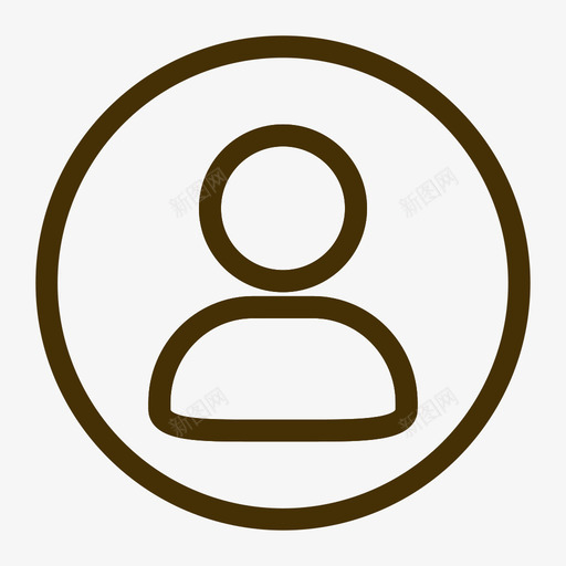 名片夹小程序icon我的svg_新图网 https://ixintu.com 名片 夹小 程序 icon 我的