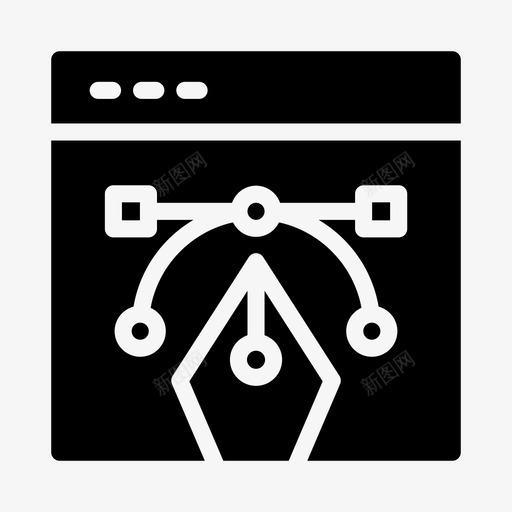 网页贝塞尔曲线设计在线svg_新图网 https://ixintu.com 网页 塞尔 曲线 设计 在线 艺术 开发 字形