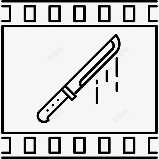 19thrillerknifesvg_新图网 https://ixintu.com 19thriller knife