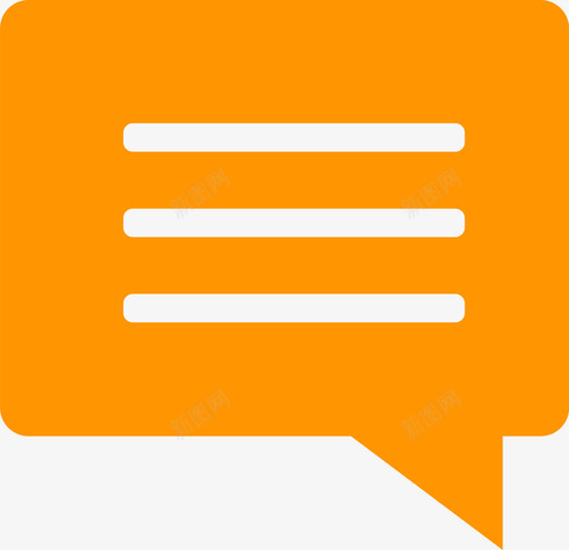 我的消息svg_新图网 https://ixintu.com 我的 消息