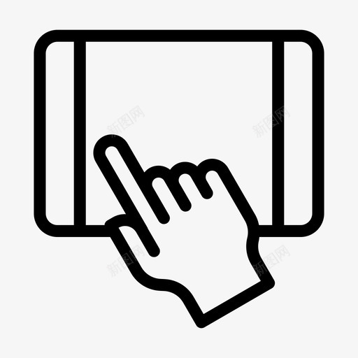 移动点击手机触摸svg_新图网 https://ixintu.com 移动 点击 手机 触摸 通讯 字形