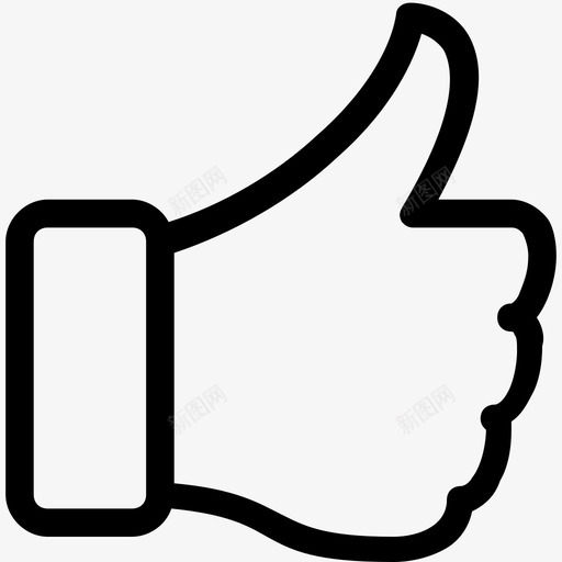 thumbsupsvg_新图网 https://ixintu.com thumbsup