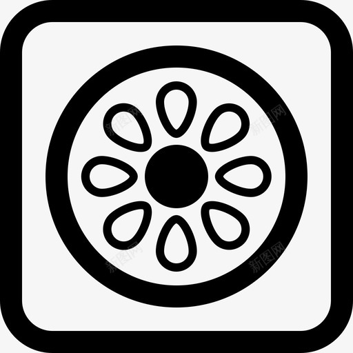 地漏svg_新图网 https://ixintu.com 地漏