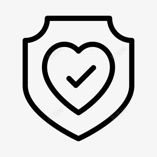 生命之盾健康保护svg_新图网 https://ixintu.com 生命 之盾 健康 保护 安全 医疗服务 线雕文