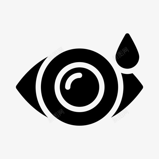 眼药水剂量滴管svg_新图网 https://ixintu.com 眼药水 剂量 滴管 医疗 健康 生活方式 字形