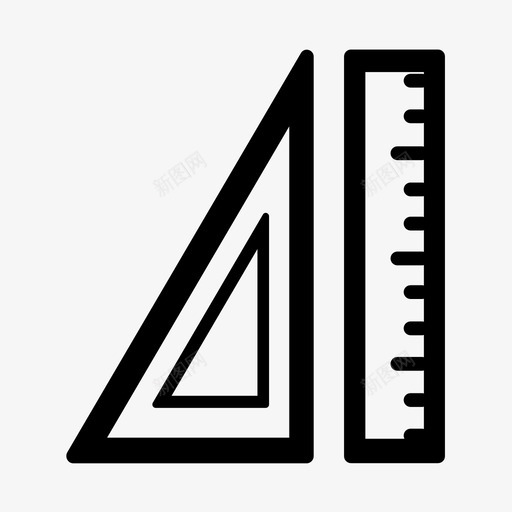 尺规svg_新图网 https://ixintu.com 尺规