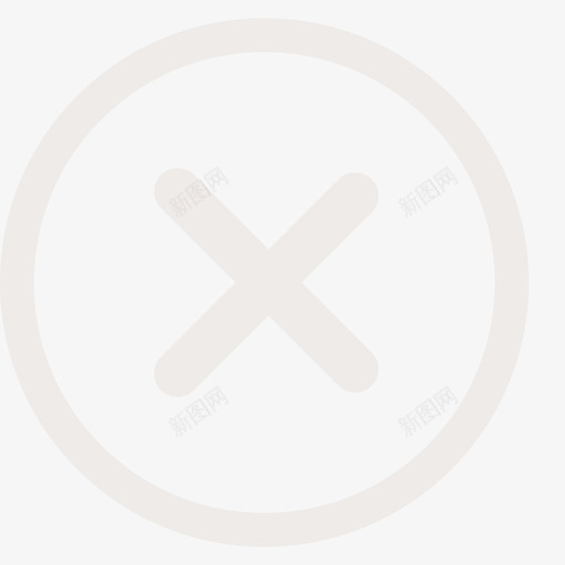 线性x白色svg_新图网 https://ixintu.com 线性 白色