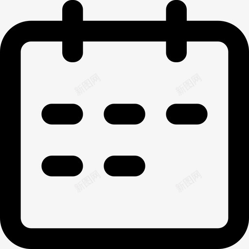 日历2xsvg_新图网 https://ixintu.com 日历