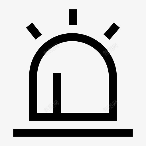 声光报警器svg_新图网 https://ixintu.com 声光 报警器