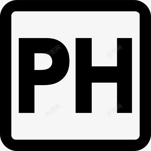 酸碱度PH值svg_新图网 https://ixintu.com 酸碱度 PH