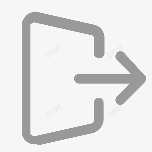 弹框底部按钮退出svg_新图网 https://ixintu.com 弹框 底部 按钮 退出