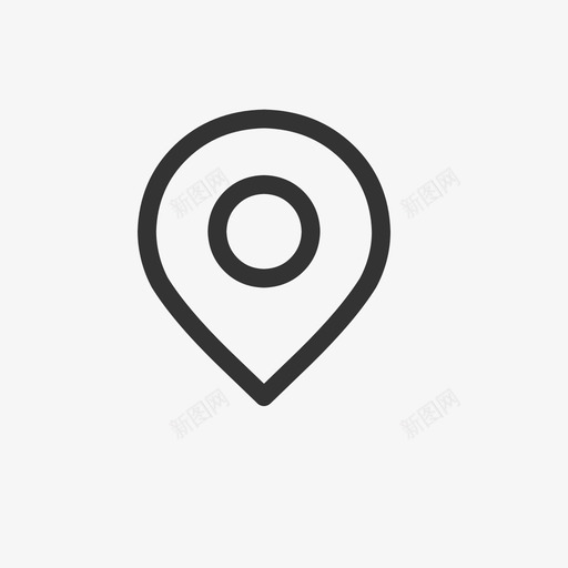 挪车卡定位小图标svg_新图网 https://ixintu.com 挪车 定位 图标
