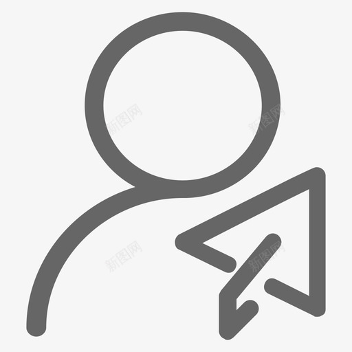 发送人数svg_新图网 https://ixintu.com 发送 人数 线性