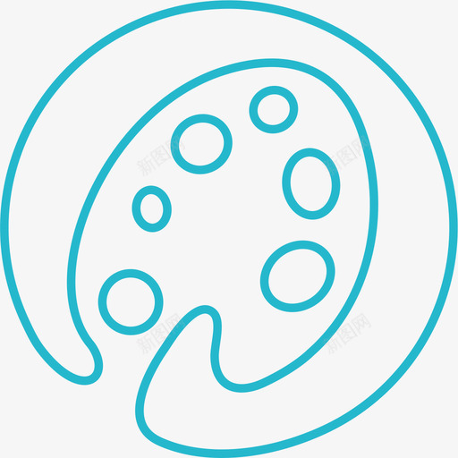 效果颜料svg_新图网 https://ixintu.com 效果 颜料 线性 扁平 手绘