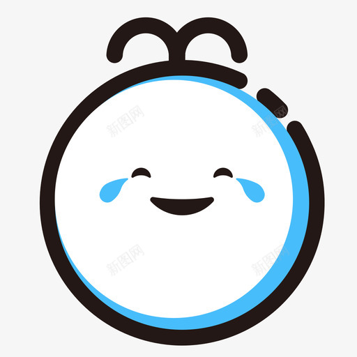 白团子表情库哭笑不得svg_新图网 https://ixintu.com 哭笑不得 团子 白团子 苦笑 表情