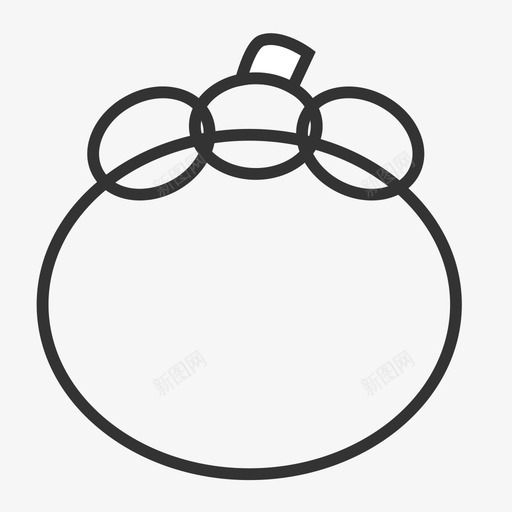 山竹线性19svg_新图网 https://ixintu.com 山竹 线性