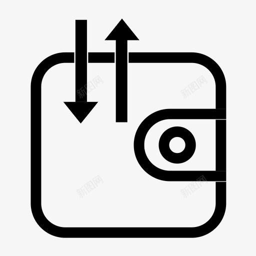存取款svg_新图网 https://ixintu.com 存取 取款 扁平 方正