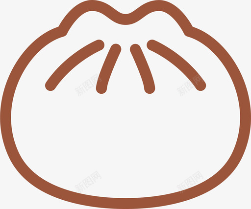 包子svg_新图网 https://ixintu.com 包子 包子logo